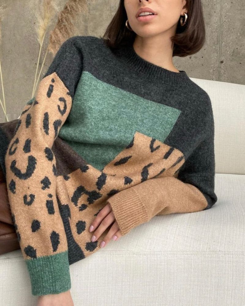 TUSAR - LEOPARD SWEATER