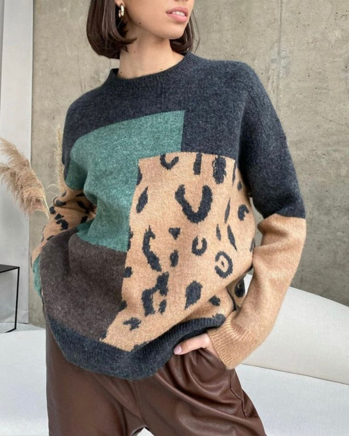 TUSAR - LEOPARD SWEATER