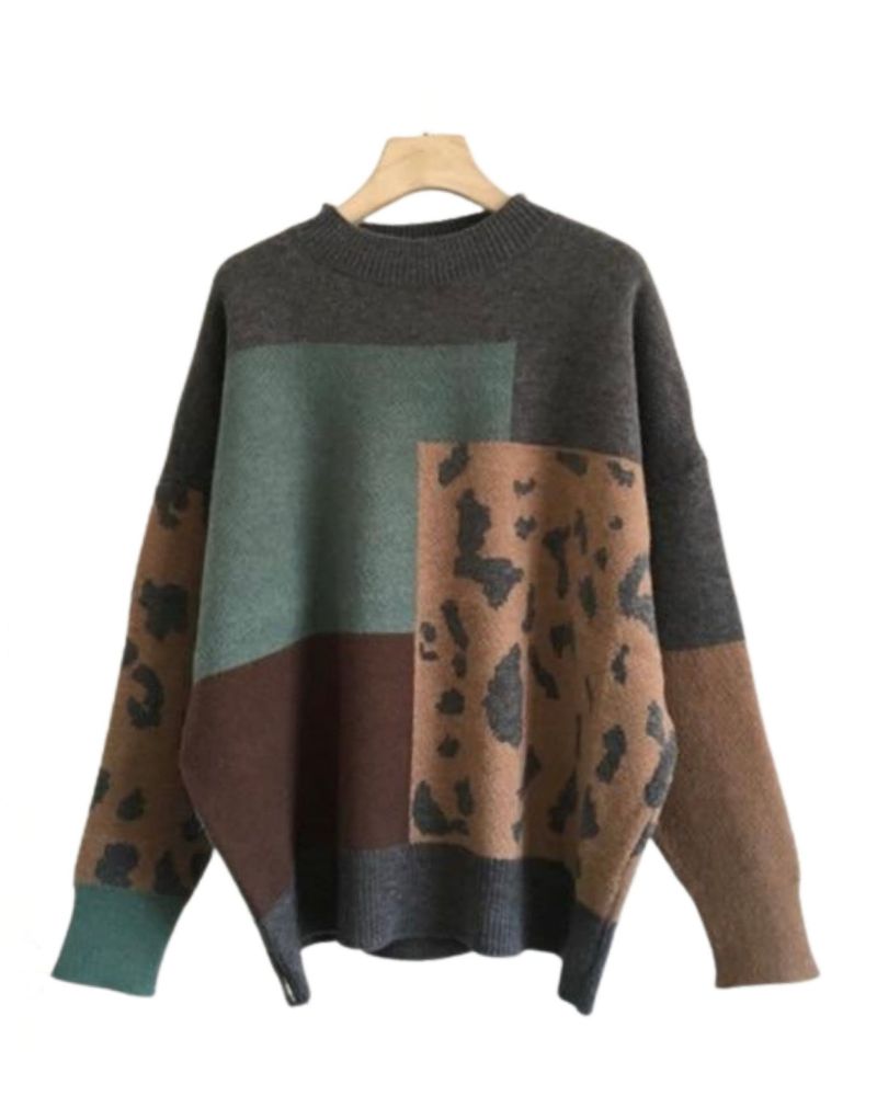 TUSAR - LEOPARD SWEATER