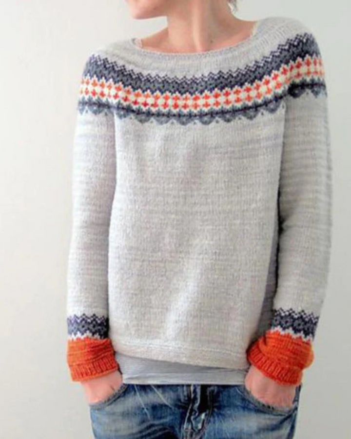 GORIA - BOHO RETRO PULLOVER