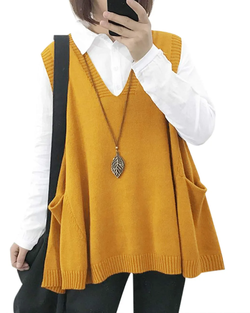 MARNENA - SWEATER VEST