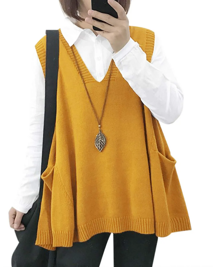 MARNENA - SWEATER VEST