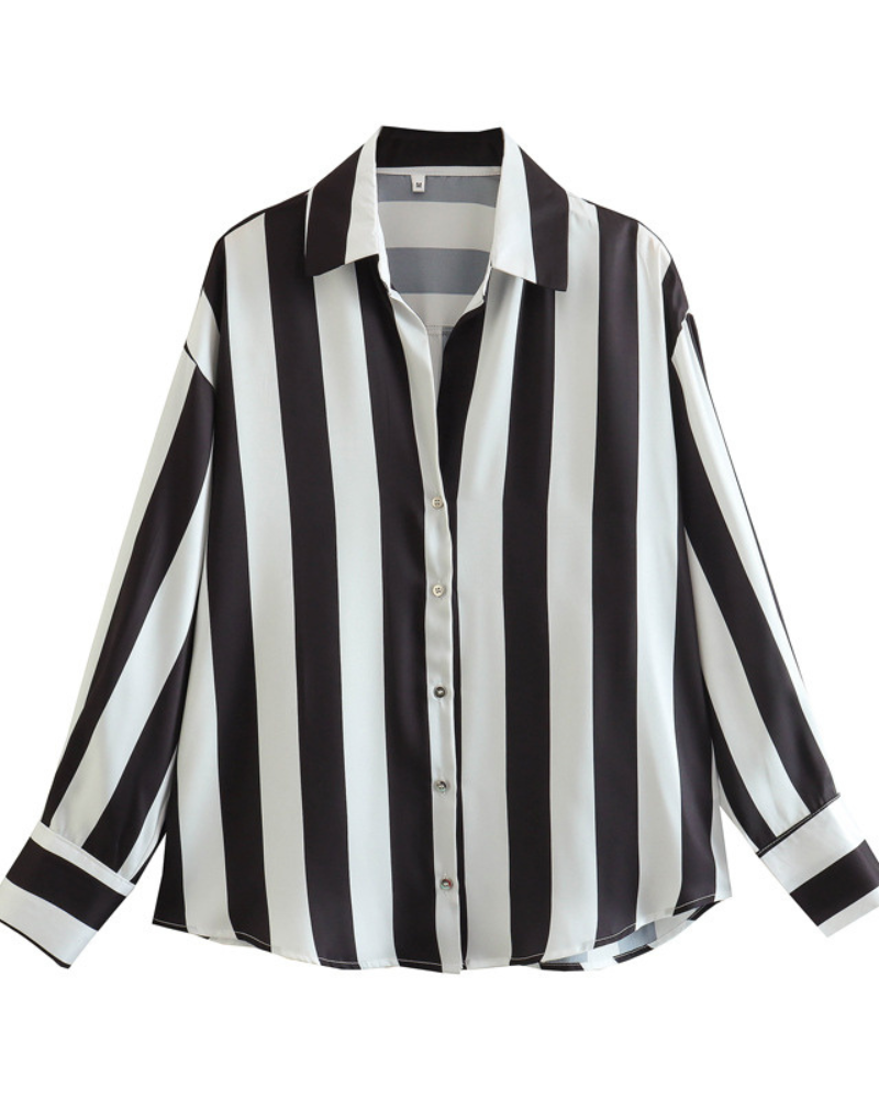 LIMBA - Casual Striped Femenine Shirt