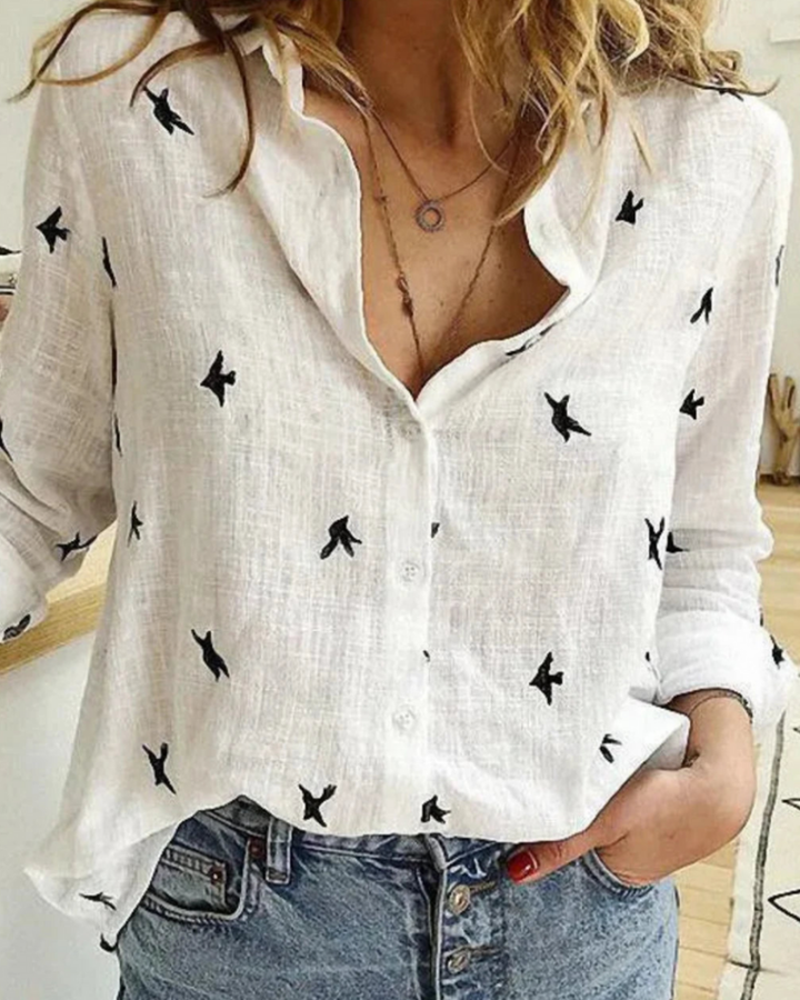 DERIA - COMFY LINEN SHIRT