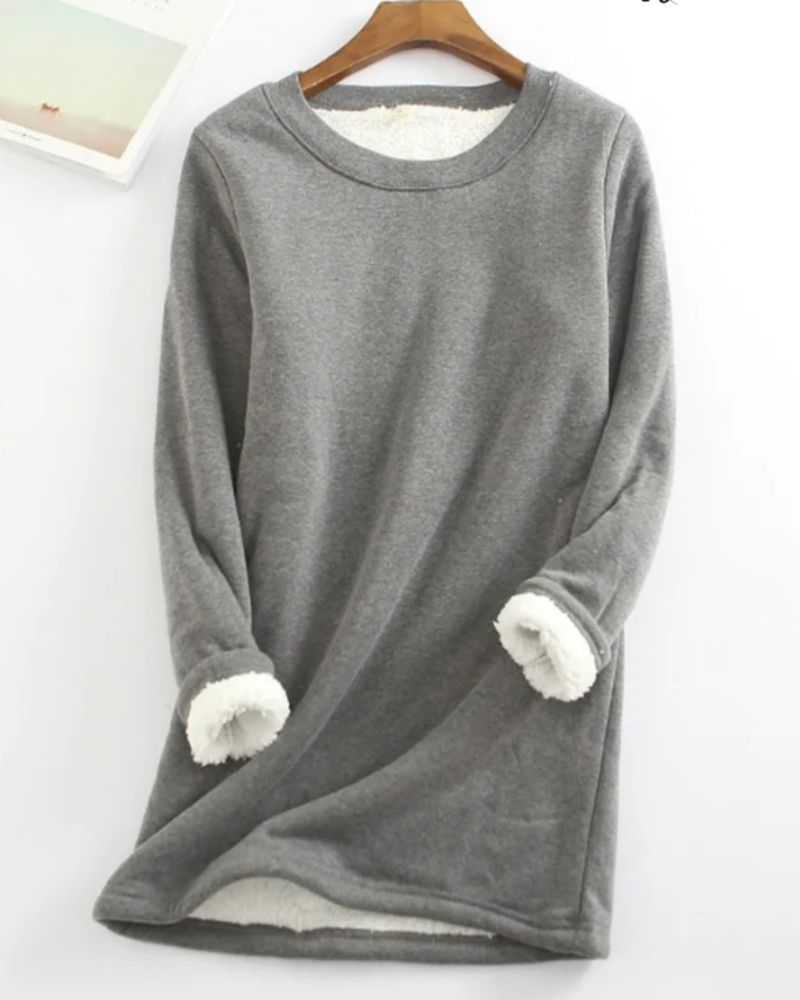 CHARO - STYLISH FLEECE SWEATER