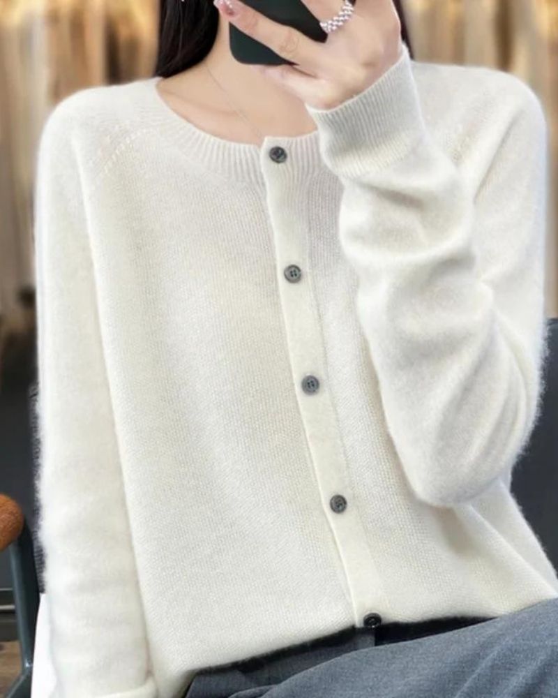 DISI - Wool cardigan with buttons