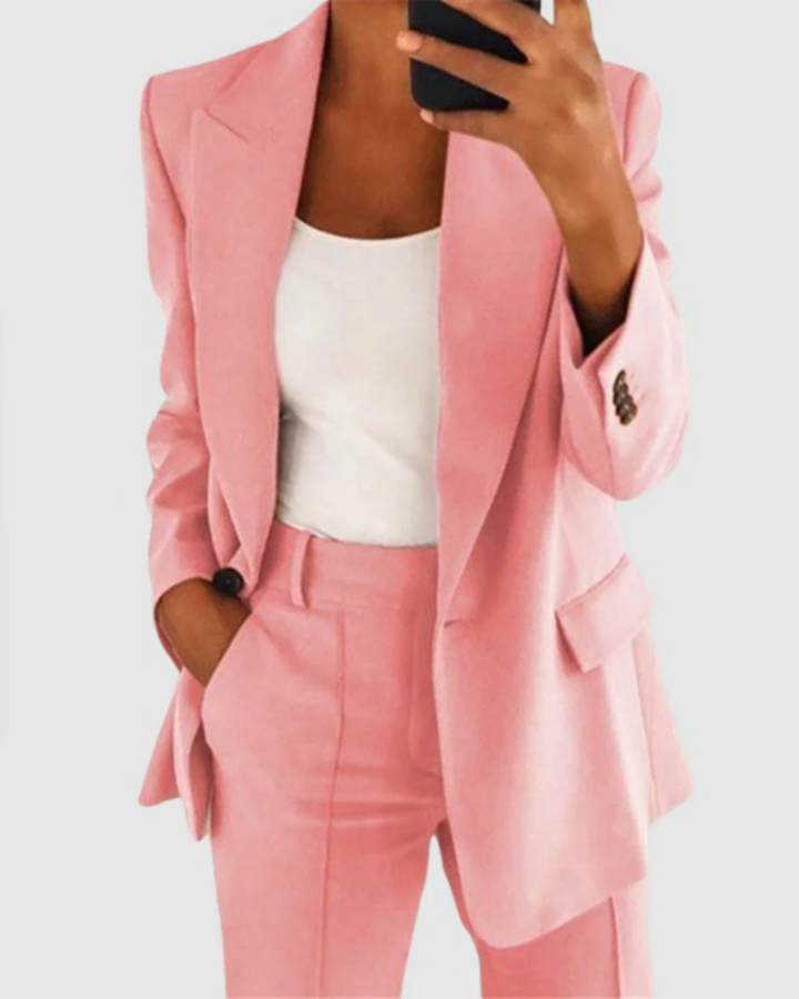 MELIA - SOPHISTICATED STYLE CHIC BLAZER SET