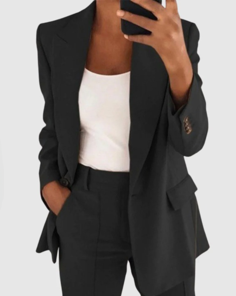 MELIA - SOPHISTICATED STYLE CHIC BLAZER SET