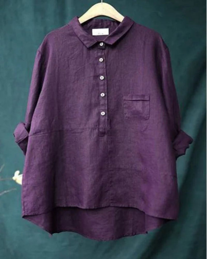 SENALI - COTTON LONG SLEEVE SHIRT