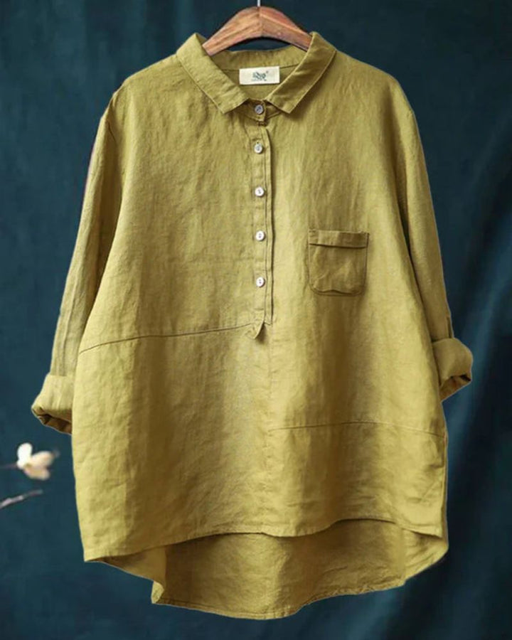 SENALI - COTTON LONG SLEEVE SHIRT