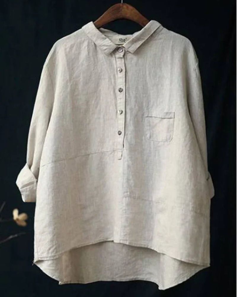SENALI - COTTON LONG SLEEVE SHIRT