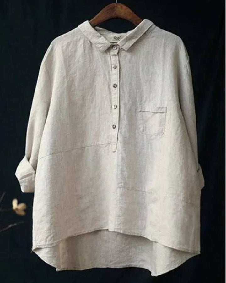 SENALI - COTTON LONG SLEEVE SHIRT