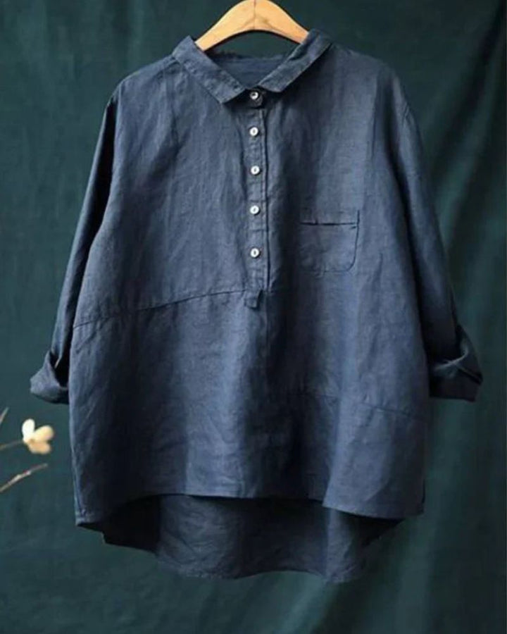 SENALI - COTTON LONG SLEEVE SHIRT