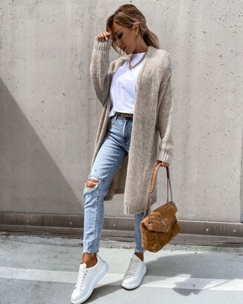 ARINA - COZY AUTUMN CARDIGAN