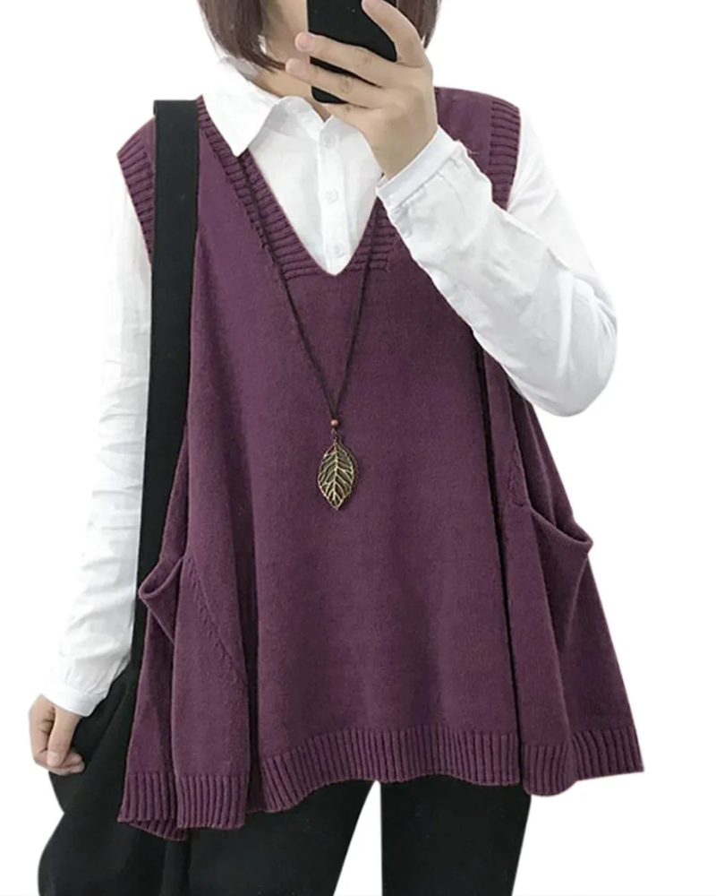 MARNENA - SWEATER VEST
