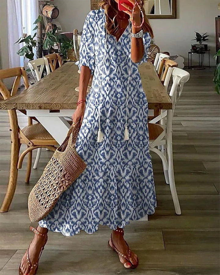 BARILA - BOHO TUMMY COVERAGE DRESS