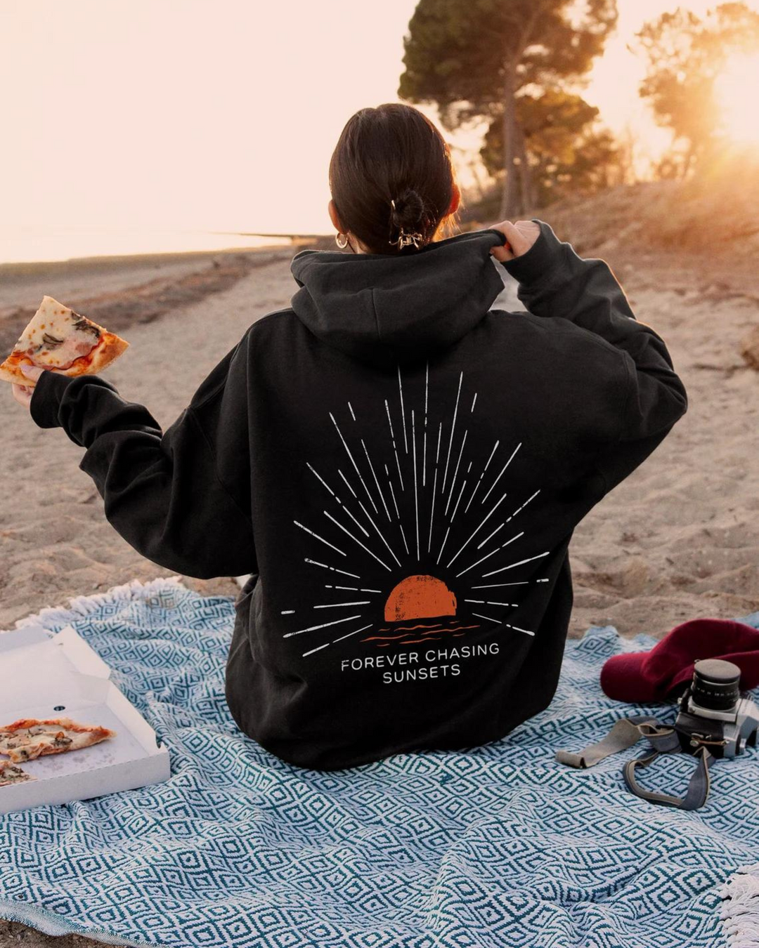 Siena Hoodie - "Forever chasing sunsets"